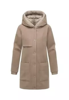 Зимнее пальто Navahoo, серо-коричневый