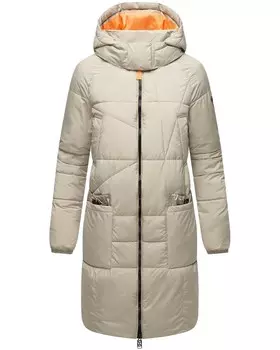 Зимнее пальто NAVAHOO Winter Coat Bliblablubb 14, серо-бежевый