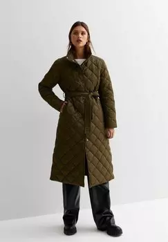 Зимнее пальто New Look, хаки