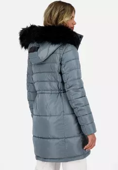 Зимнее пальто NICOLAAK A PUFFER alife & kickin, серый