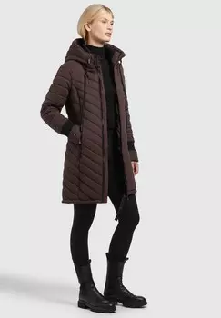 Зимнее пальто NITA2 PEACHED khujo, темно-коричневый