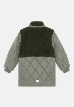 Зимнее пальто NKFMIKA LONG Name it, зеленый