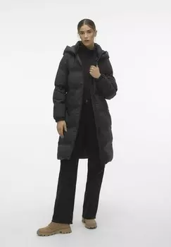 Зимнее пальто NOE AW23 LONG BOOS Vero Moda, черный
