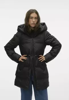 Зимнее пальто Noe Vero Moda, черный