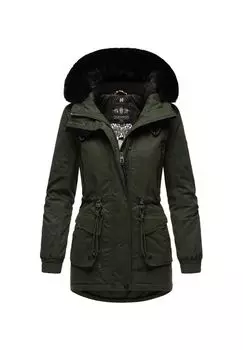 Зимнее пальто Олессаа NAVAHOO, оливковый