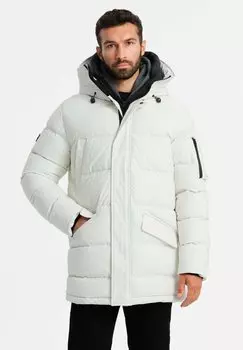 Зимнее пальто Ombre, белый