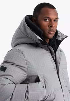 Зимнее пальто Ombre, серый