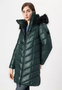 Зимнее пальто ONLFEVER PUFFER COAT LIFE ONLY, темно-зеленый