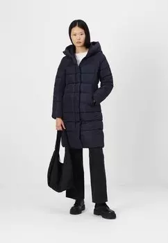 Зимнее пальто ONLLINA PUFFER LONG COAT ONLY, темно-синий