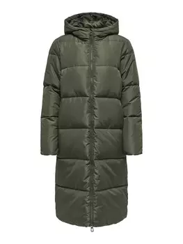 Зимнее пальто ONLY ABBIE, цвет Khaki/Dark green