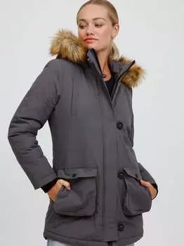 Зимнее пальто оксакта Oxmo, серый