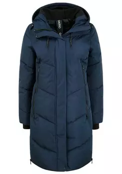 Зимнее пальто Oxmo Juna, синий/темно-синий