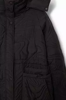 Зимнее пальто PADDED AARHUS Desigual, черный