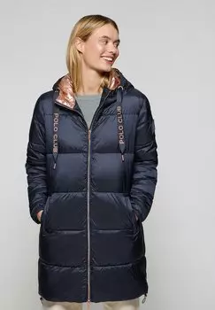 Зимнее пальто PADDED HOODED Polo Club, синий