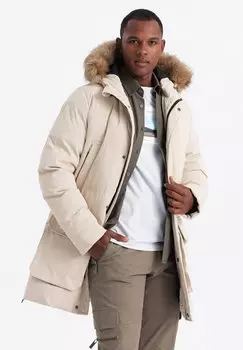 Зимнее пальто Parka Ombre, слоновая кость