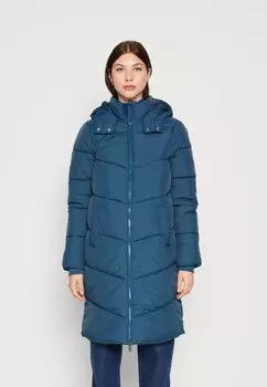 Зимнее пальто PCJAMILLA LONG PUFFER Pieces, отражающий пруд