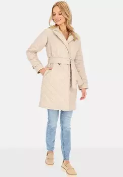 Зимнее пальто Perso, бежевый