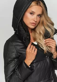 Зимнее пальто Perso, черный