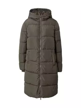 Зимнее пальто Pieces BEE, темно-зеленый