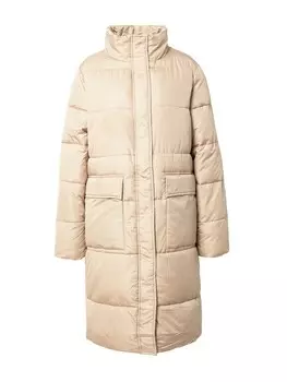 Зимнее пальто PIECES LIMA, бежевый