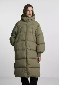Зимнее пальто Pieces PCJORDYNN, цвет deep lichen green