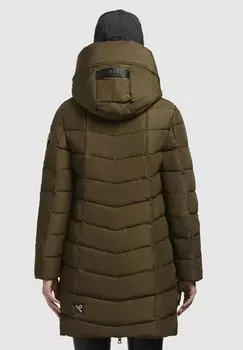 Зимнее пальто PLUZ khujo, хаки