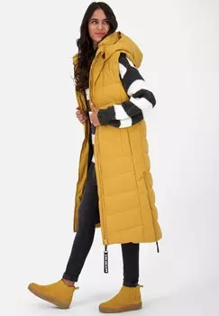 Зимнее пальто PUFFER alife & kickin, коричневый