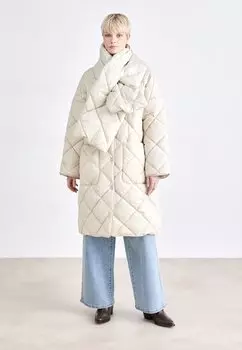 Зимнее пальто PUFFER Barbour, молочный