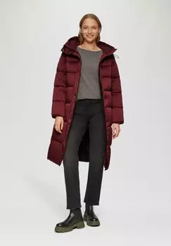 Зимнее пальто PUFFER s.Oliver, темно-красный