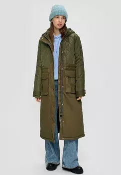 Зимнее пальто QS, хаки