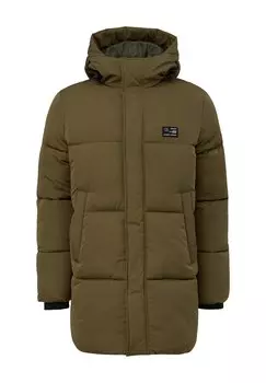 Зимнее пальто QS, оливковый