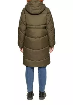 Зимнее пальто QS, темно-зеленый