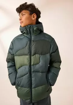 Зимнее пальто QUILTED PUFFER REGULAR FIT Next, серый