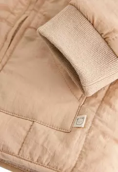 Зимнее пальто QUILTED, REGULAR FIT Next, бежевый