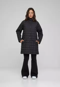 Зимнее пальто QUILTED Urban Classics, черный