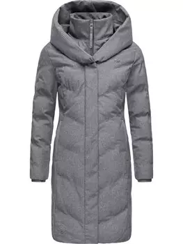 Зимнее пальто Ragwear Natalka, пестрый серый