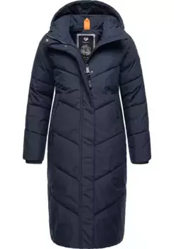 Зимнее пальто Ragwear "Суминка", непромокаемое женское зимнее стеганое пальто, цвет морской волны