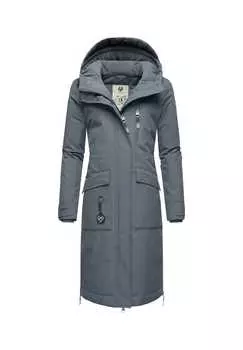 Зимнее пальто refutura remake Ragwear, серый