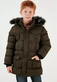 Зимнее пальто REGULAR FIT LELA, цвет dark khaki