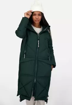 Зимнее пальто RITAAK A PUFFER alife & kickin, цвет dark forest