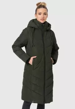 Зимнее пальто SAHNEKATZII Navahoo, цвет dark olive