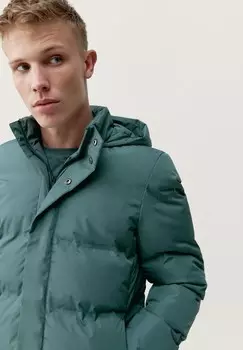 Зимнее пальто SAIKO Born Living Yoga, темно-зеленый