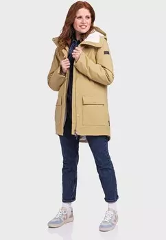 Зимнее пальто Schffel, бежевый