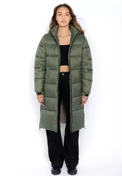 Зимнее пальто Schott, зеленый