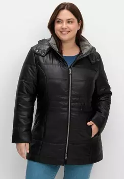 Зимнее пальто Sheego, черный