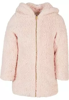 Зимнее пальто Sherpa Urban Classics, розовый