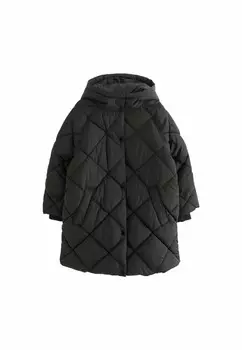 Зимнее пальто SHOWER RESITANT DIAMOND QUILTED Next, черный