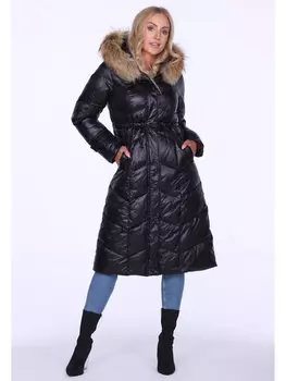 Зимнее пальто slim fit Perso, черный