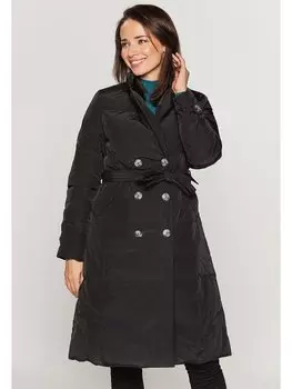 Зимнее пальто slim fit Perso, черный