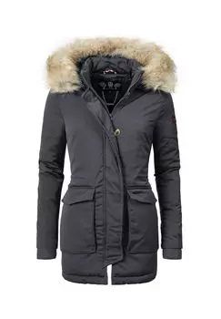 Зимнее пальто снежный ангел NAVAHOO, цвет Anthrazitgrau